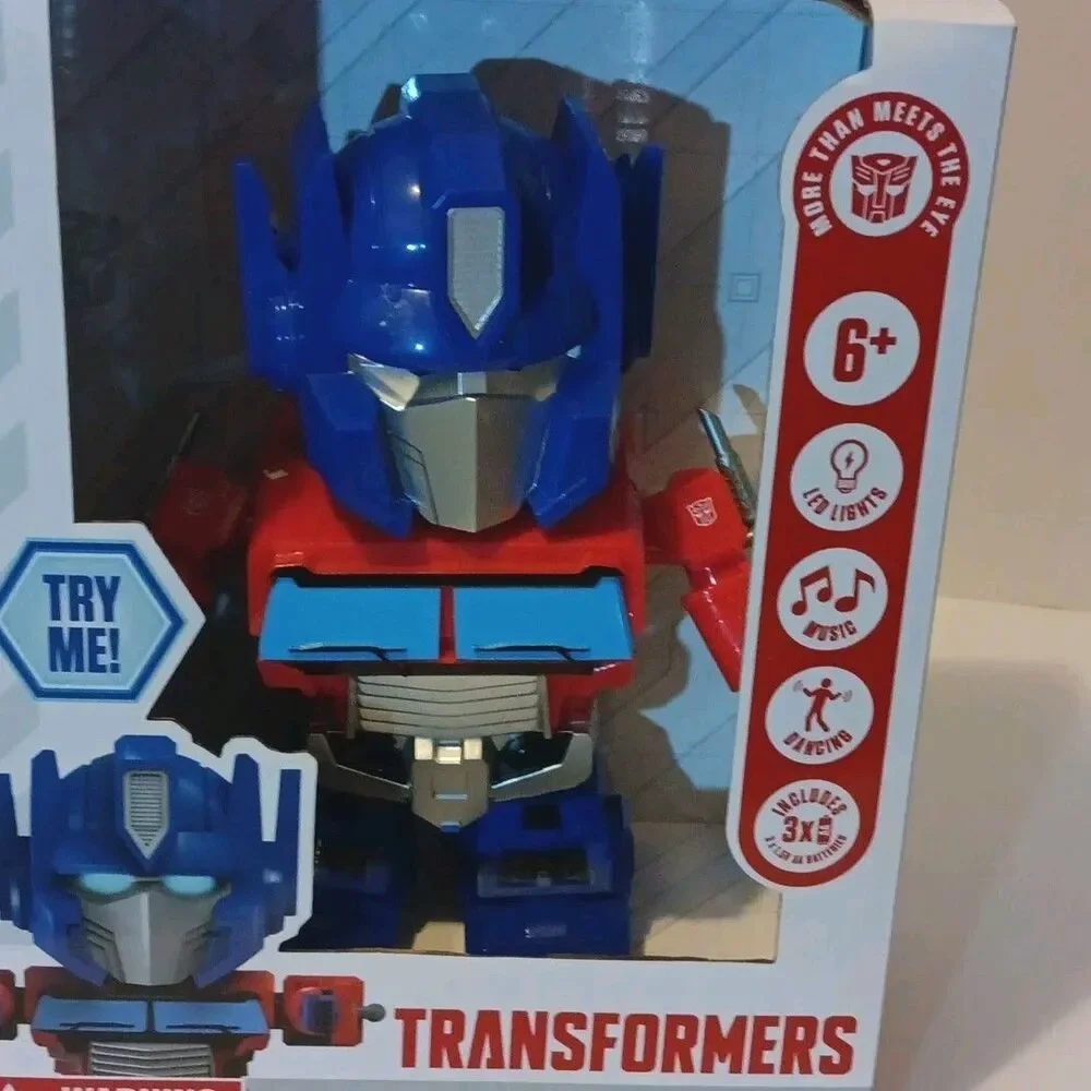 Transformers Dancing Optimus Prime Action Figure With Lights And Sound NEW